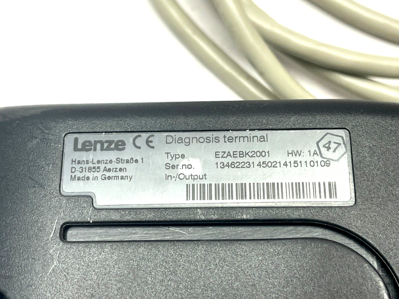 Lenze EZAEBK2001 Keypad & Diagnosis Terminal - Maverick Industrial Sales