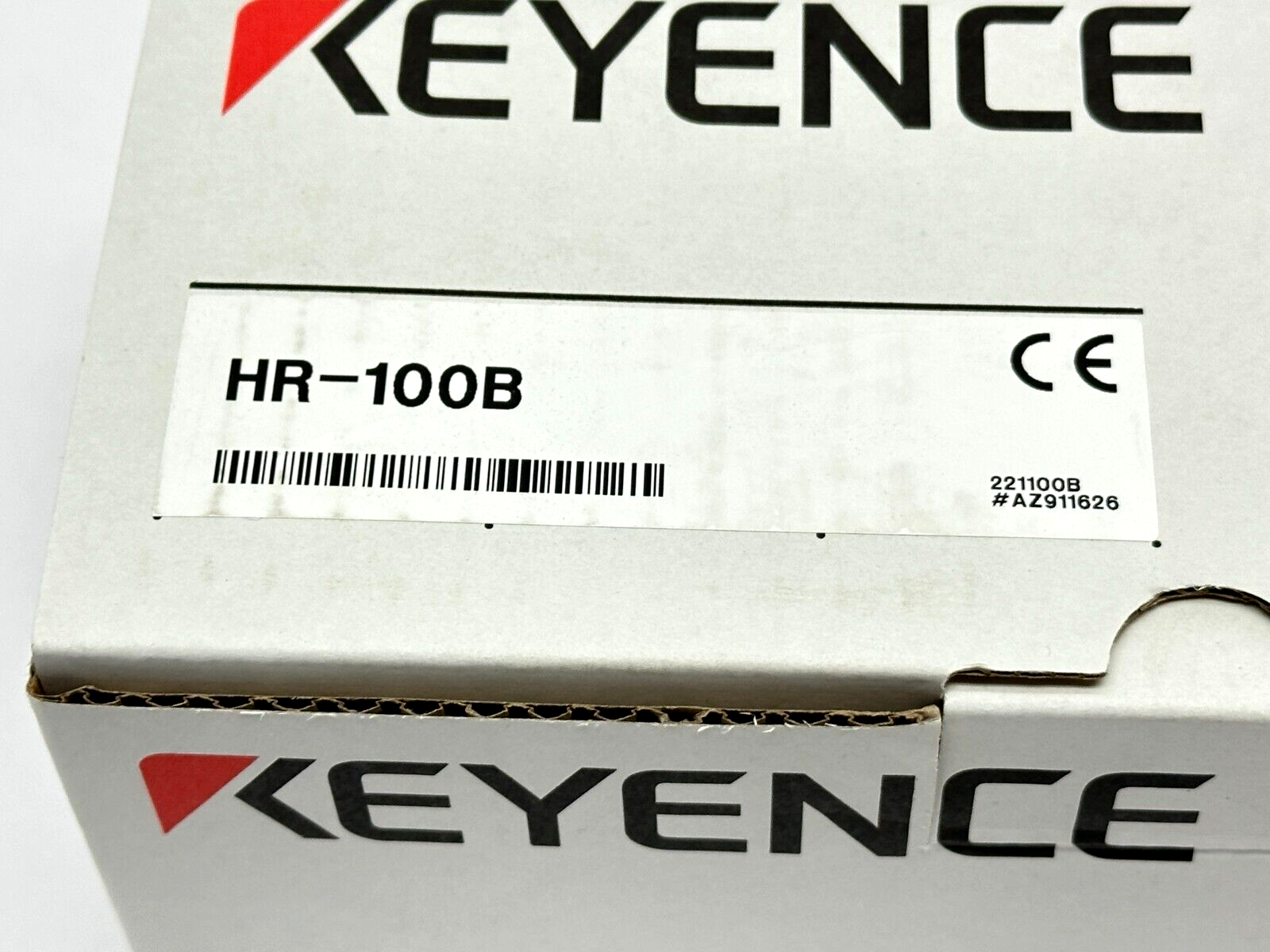 HR-100B | Keyence Handheld Wireless Code Reader, Standard, Red Light Source - New Other - Maverick Industrial Sales