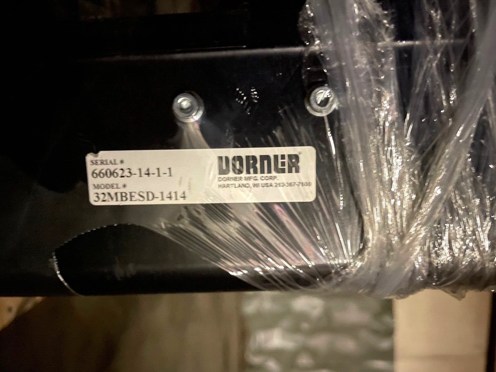 Dorner 32EDM24-1800200D040401 3200 Series Flat Belt End Drive Conveyor 24" x 18' - Maverick Industrial Sales