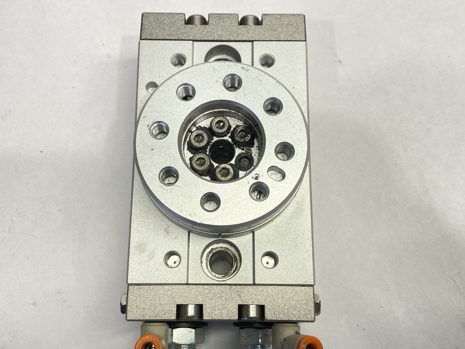 MSQB20A | SMC Pneumatic Rotary Table 190 Degree Rotation - Used - Maverick Industrial Sales