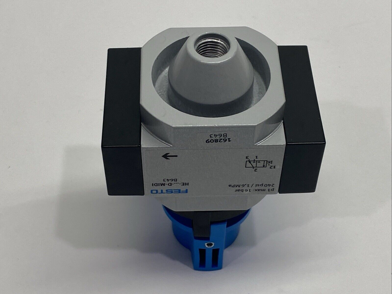 Festo HE-3/8-D-MIDI On/Off Valve 162809 - Maverick Industrial Sales