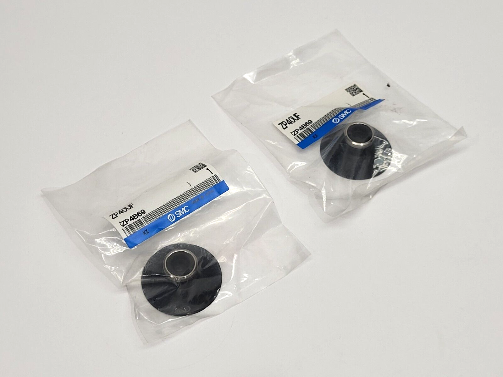 SMC ZP40UF Flat Vacuum Pad 40mm LOT OF 2 - Maverick Industrial Sales