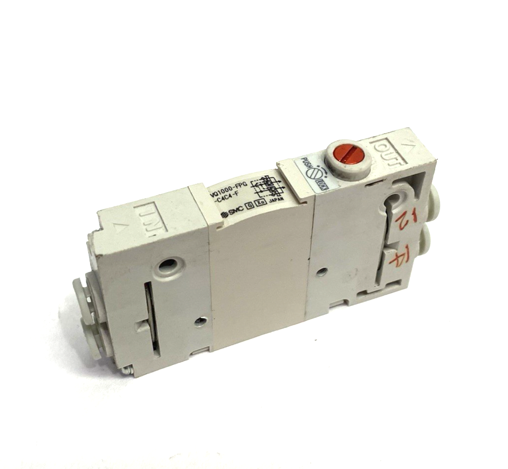 SMC VQ1000-FPG-C4C4-F Perfect Double Check Block Valve MISSING BRACKET - Maverick Industrial Sales