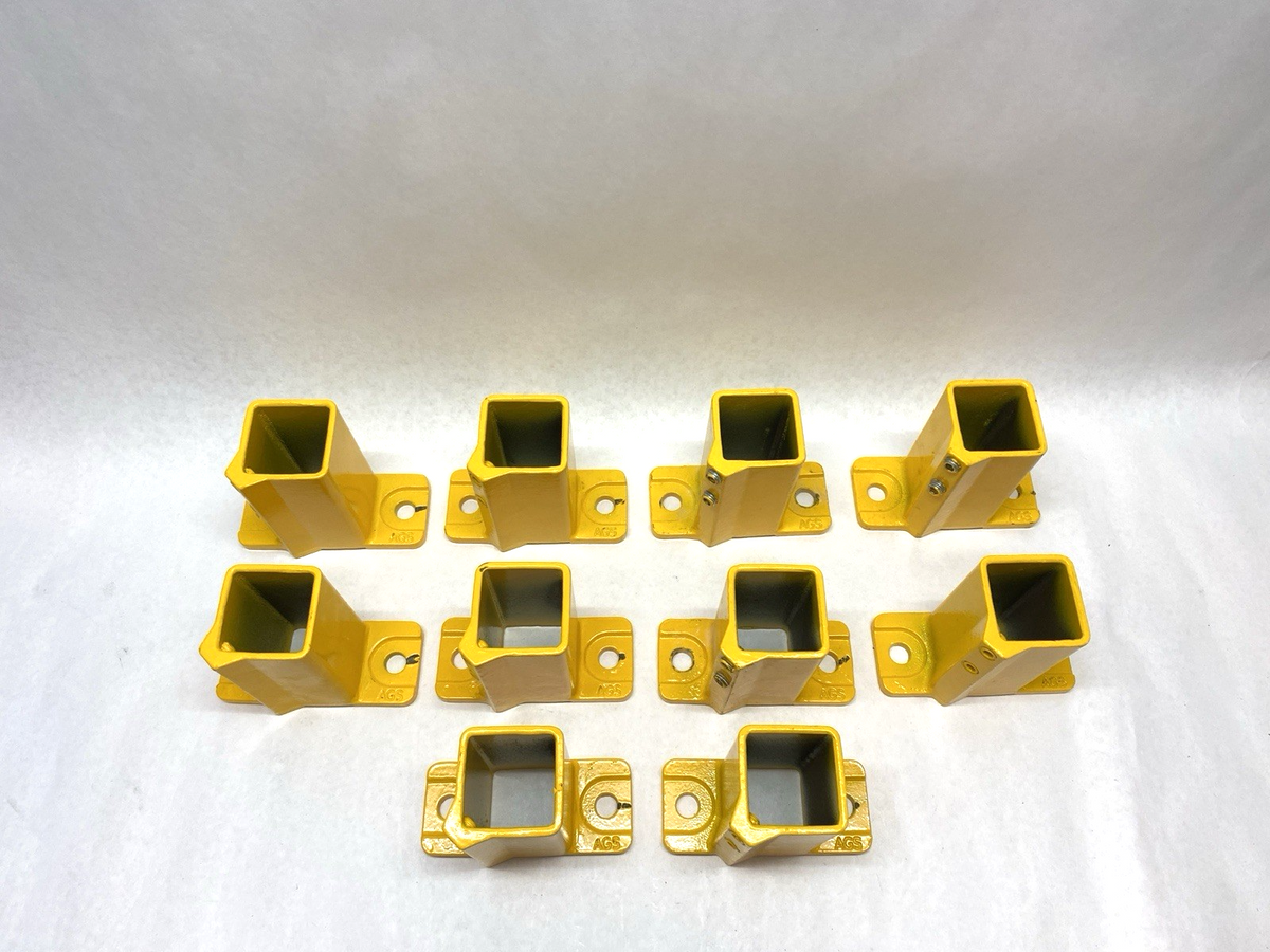 A11541 | AGS Automated Guarding Systems 2 Hole Foot Bracket LOT OF 10 - Used - Maverick Industrial Sales