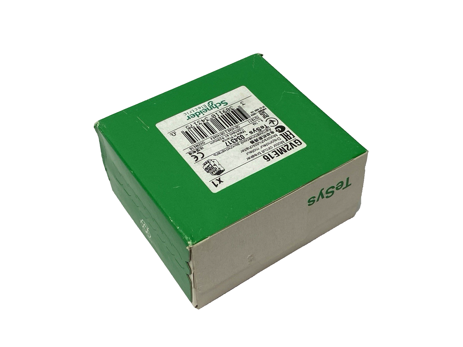 Schneider Electric GV2ME16 Manual Motor Protector Circuit Breaker 3-Pole 9-14A - Maverick Industrial Sales