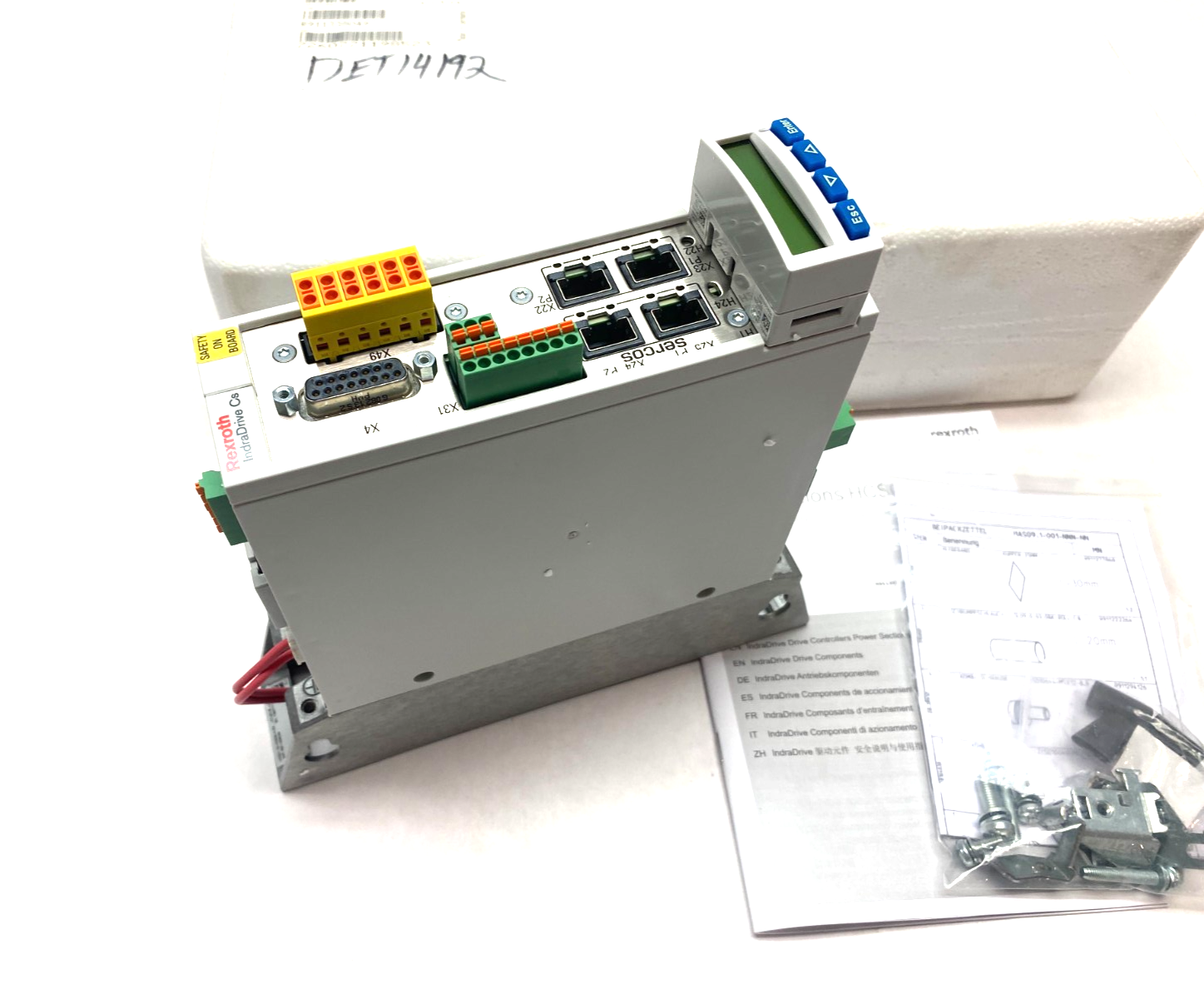 Bosch Rexroth R911338049 Comp. Converter HCS01.1E-W0008-A-03-A-CC-EC-ET-L4-NN-FW - Maverick Industrial Sales