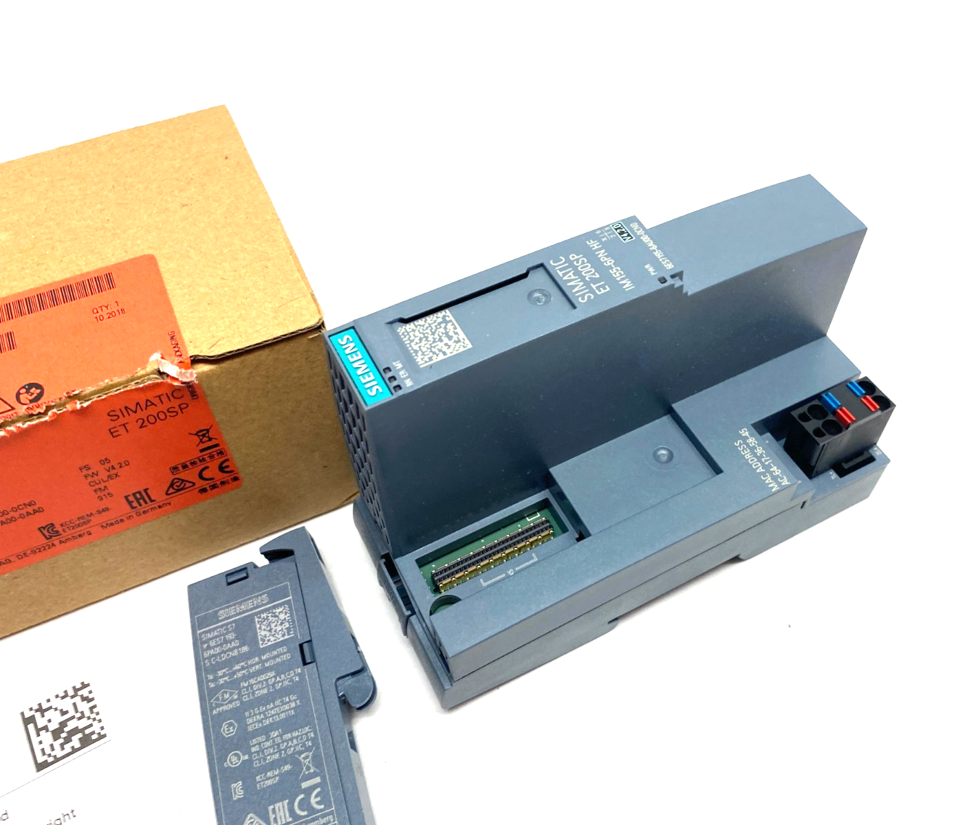 Siemens 6ES7 155-6AU00-0CN0 SIMATIC ET 200SP Interface Module IM155-6PN HF - Maverick Industrial Sales