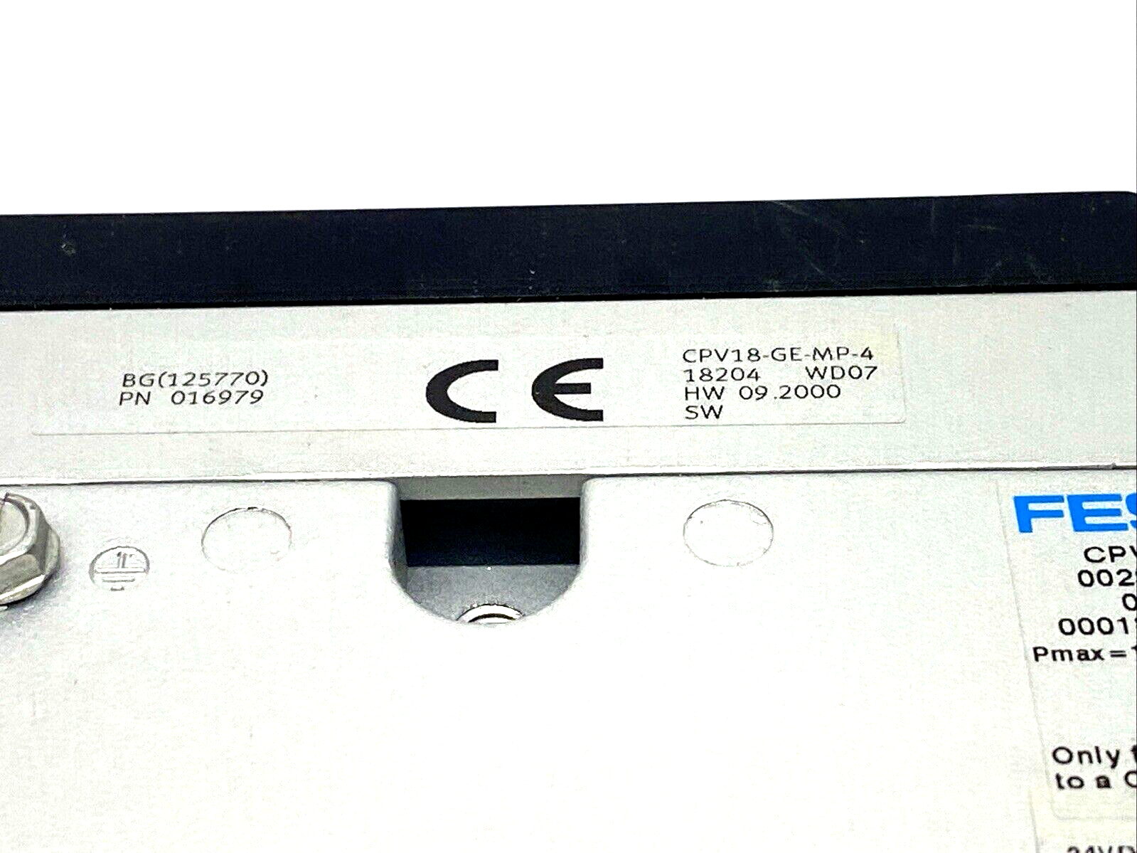 Festo CPV18-VI Valve Manifold Assembly 18220 CPV18-GE-MP-4 Interface 18204 - Maverick Industrial Sales