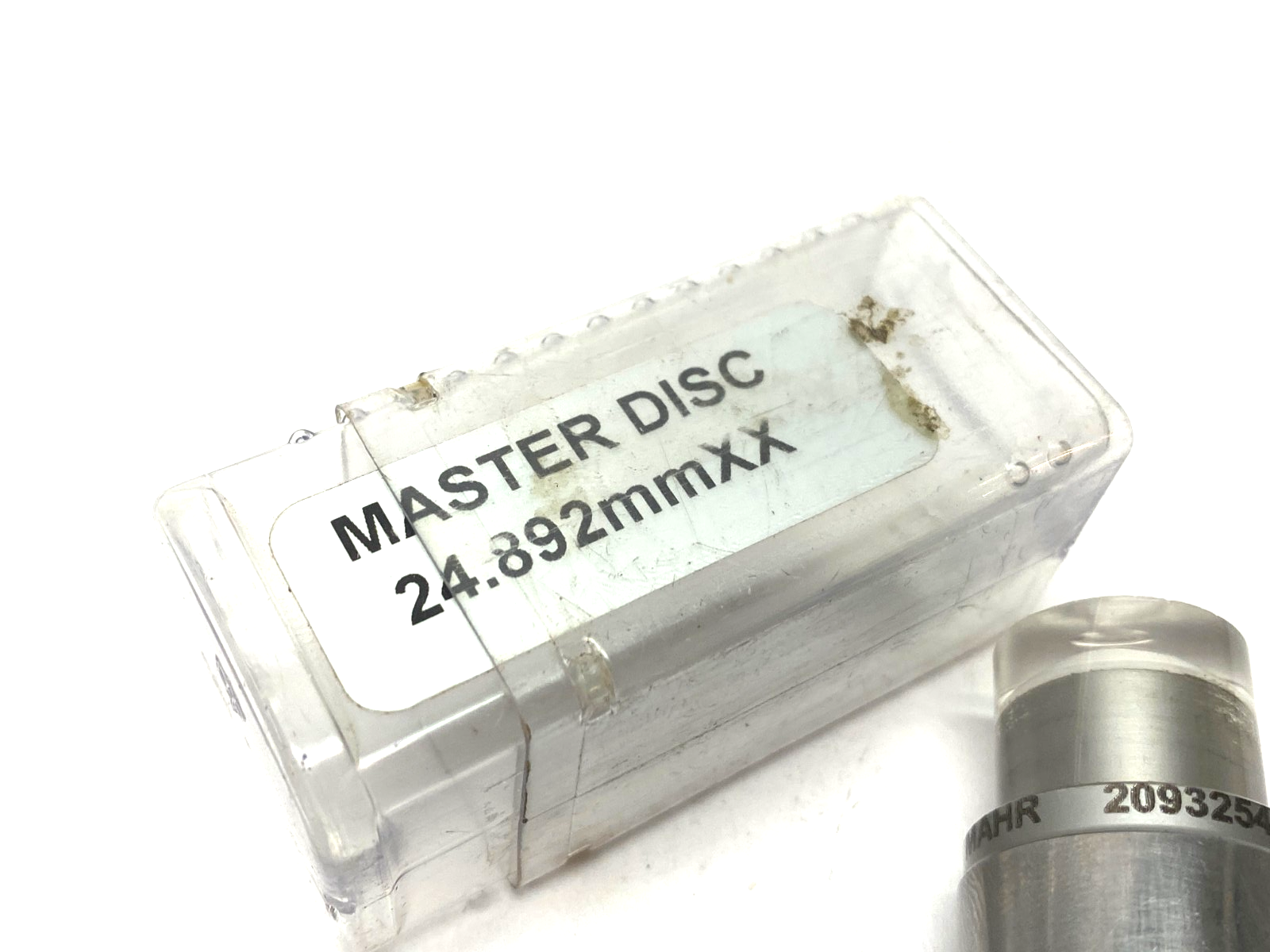 Mahr 2093254 Steel XX Master Disc 24.892mm - Maverick Industrial Sales
