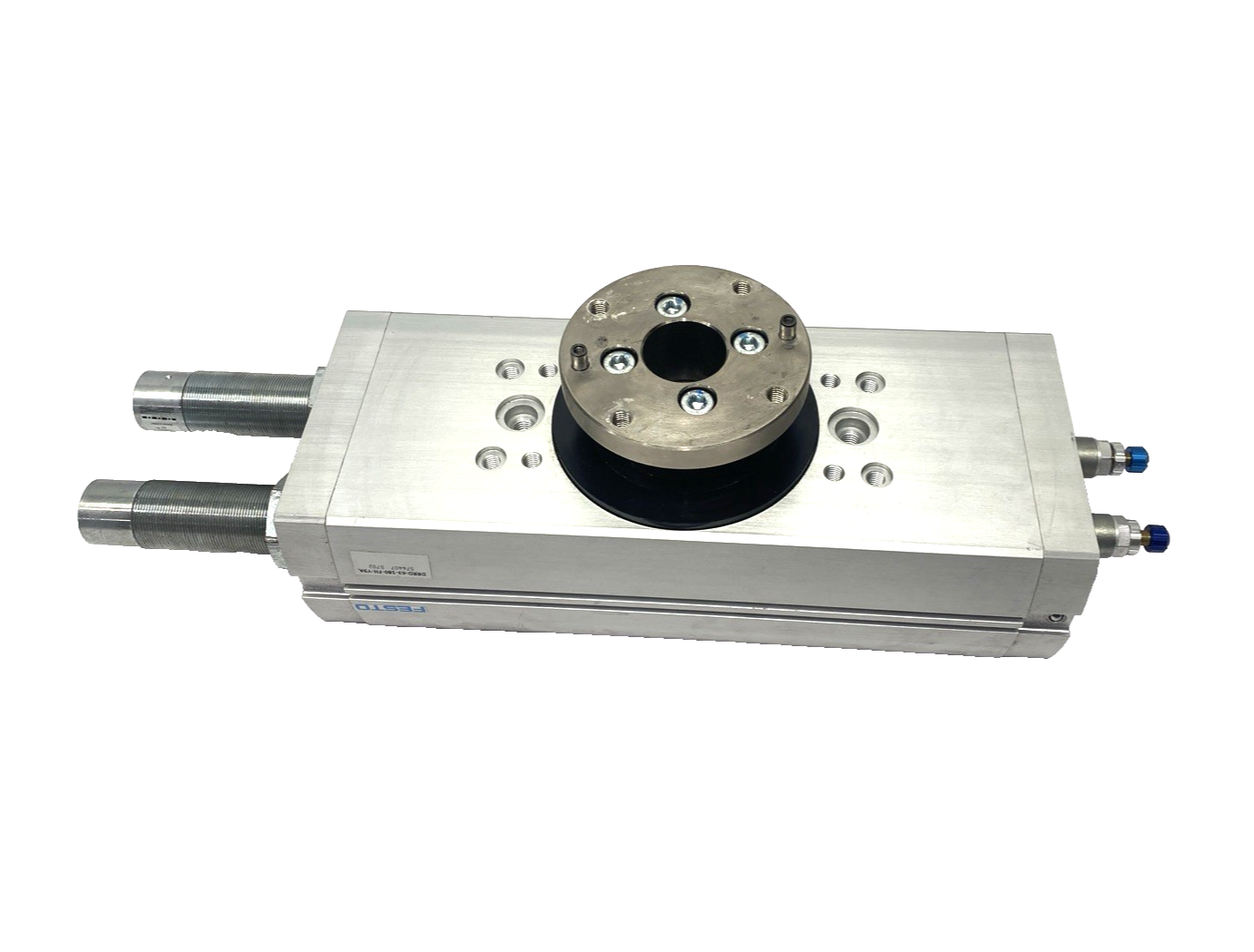 Festo DRRD-63-180-FH-Y9A Semi-Rotary Drive 63mm Size 180 Deg. Rotation 574407 - Used - Maverick Industrial Sales