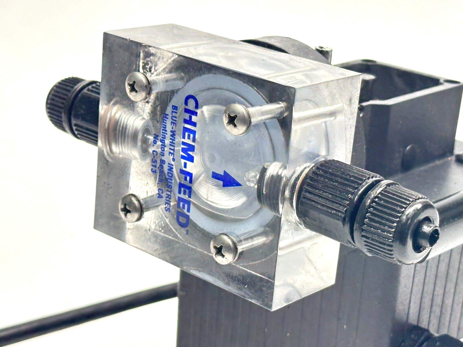Blue White C15N402X500V00 Chem-Feed Diaphragm Metering Pump 125PSI 115V 45W - Maverick Industrial Sales