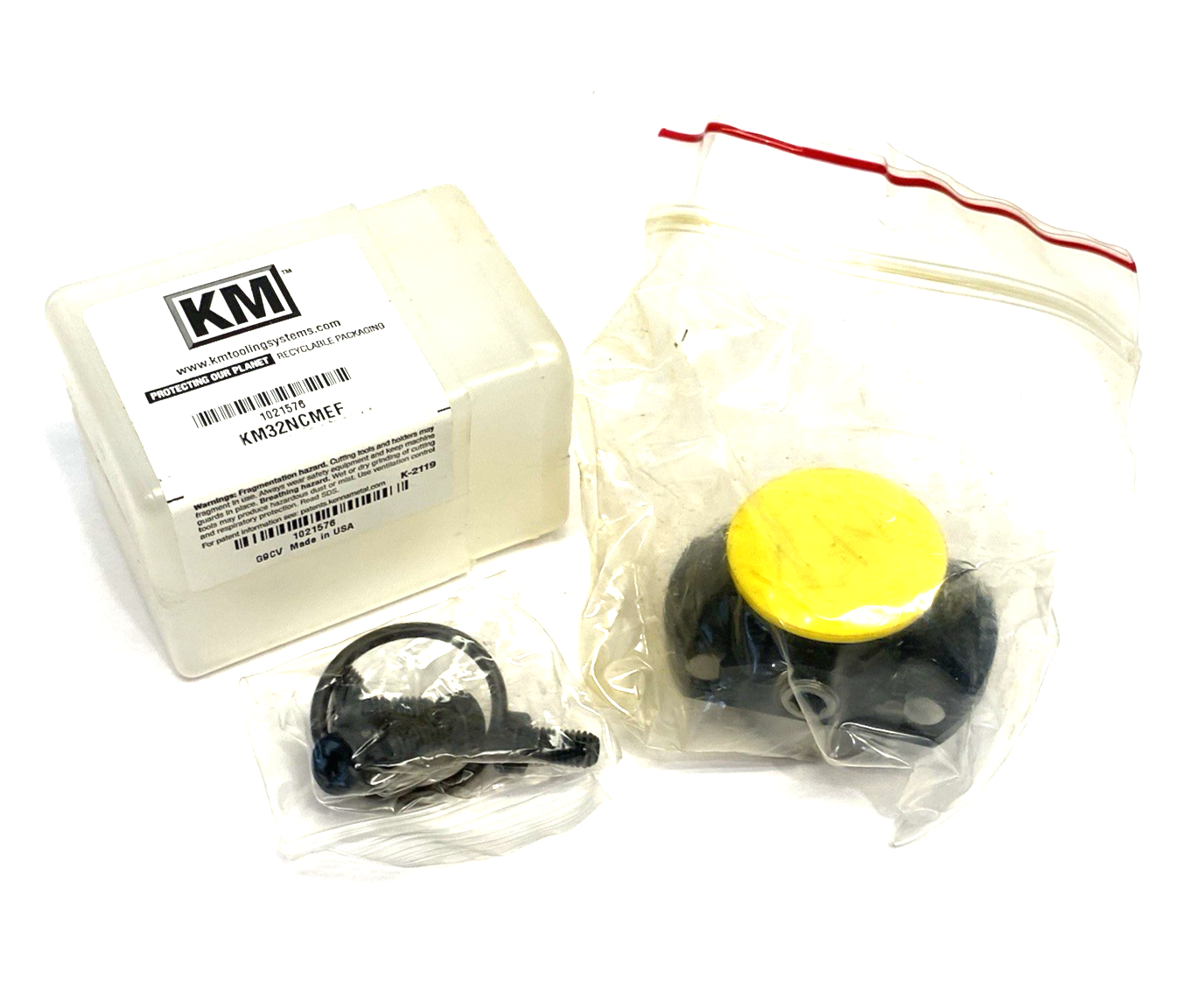 1021576 | Kennametal KM™ Manual Clamping Unit Flange Mount, Ext. Length KM32NCMEF - New - Maverick Industrial Sales