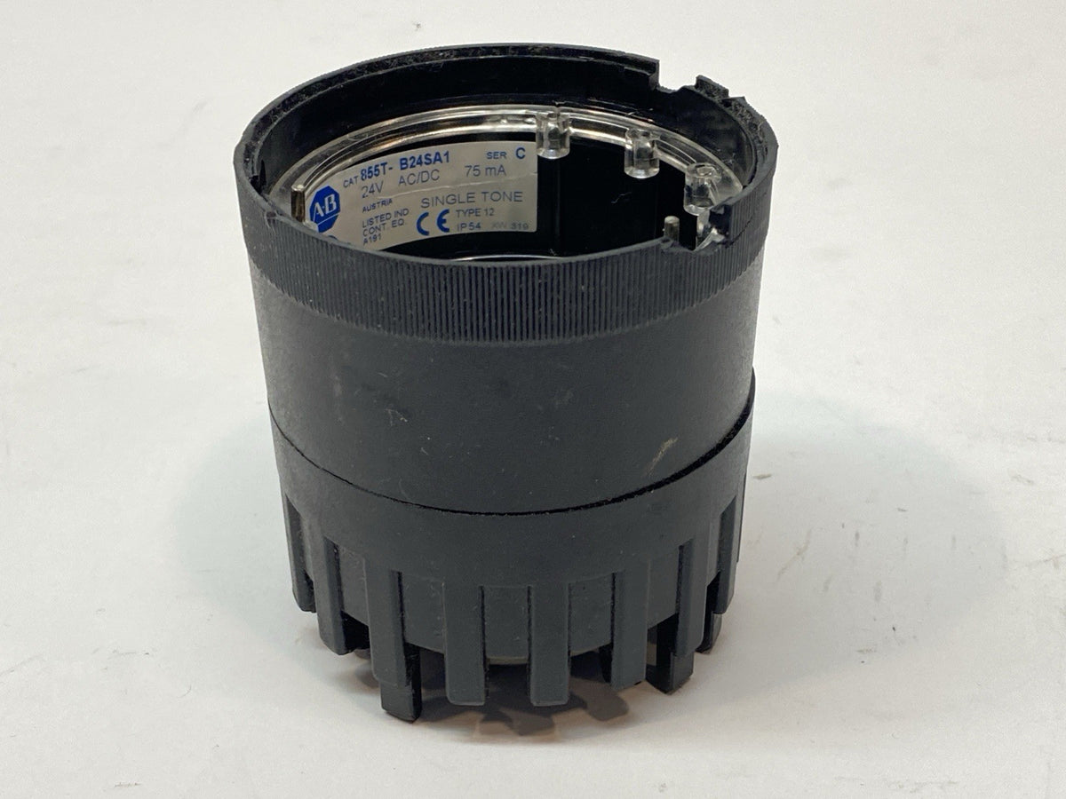 Allen Bradley 855T-B24SA1 Ser C Control Tower Stack Light Sound Module 70mm 24V - Maverick Industrial Sales