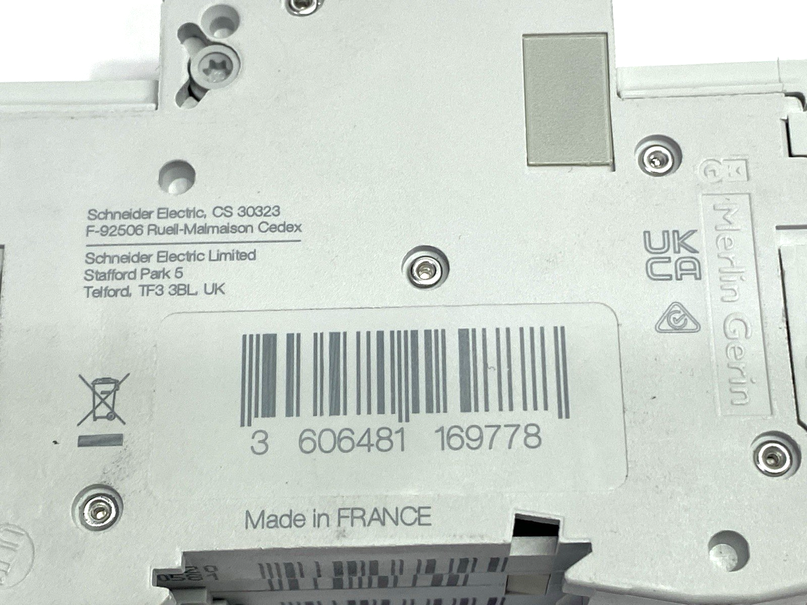 Schneider Electric M9F42215 Miniature Circuit Breaker 15A - Maverick Industrial Sales