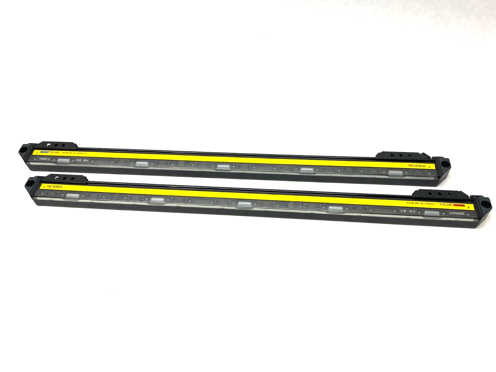 Keyence GL-S20FH Flat Type Light Curtain Set, 20-Beam Axes, Receiver & Transmit. - Maverick Industrial Sales