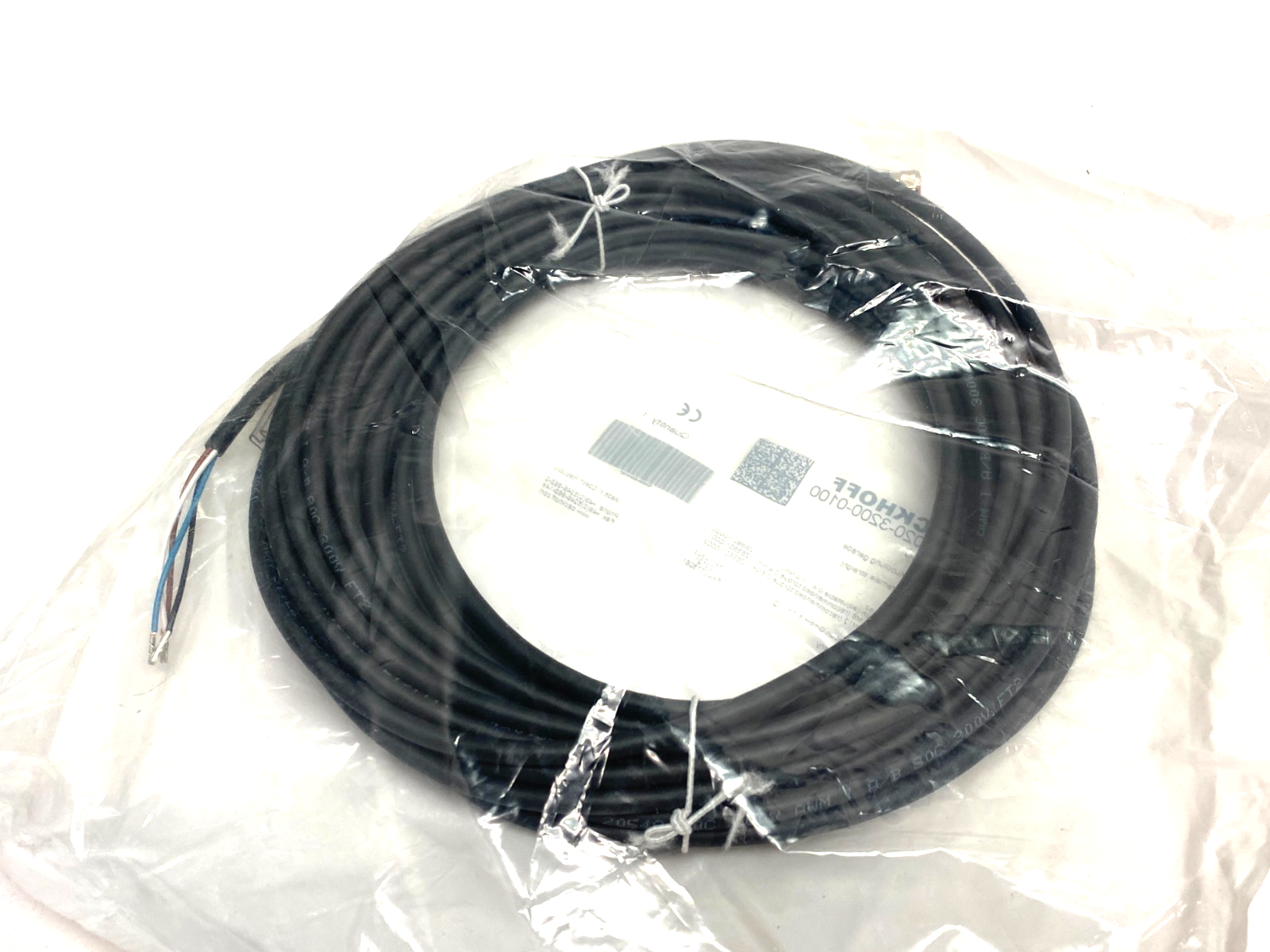 Beckhoff ZK2020-3200-0100 Single Ended Power Cable M8 Straight 4-Pin 10m 017940 - Maverick Industrial Sales