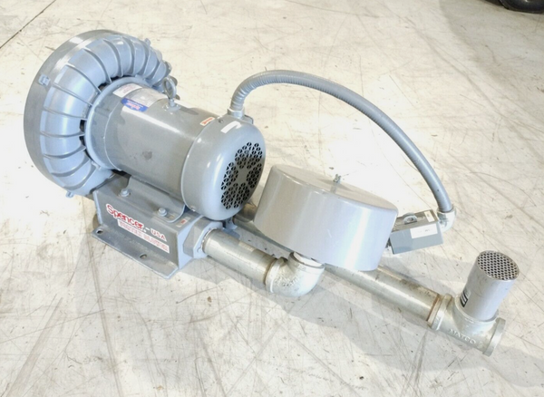 Spencer Vortex VBA93010 Regenerative Blower System 4HP 210CFM 182TCZ VB030B-011 - Maverick Industrial Sales