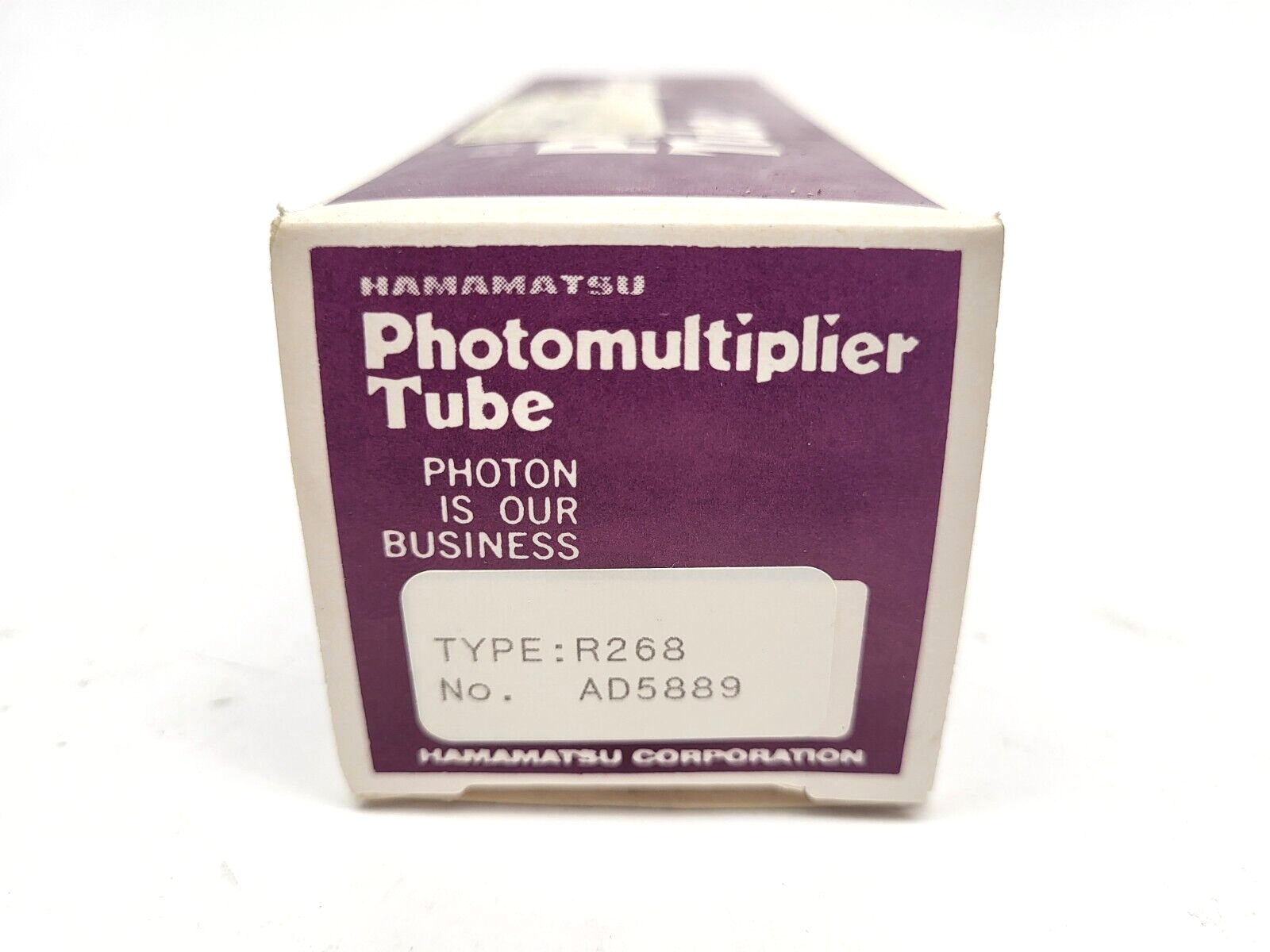 Hamamatsu R268 Photomultiplier Tube 1" Dia - Maverick Industrial Sales