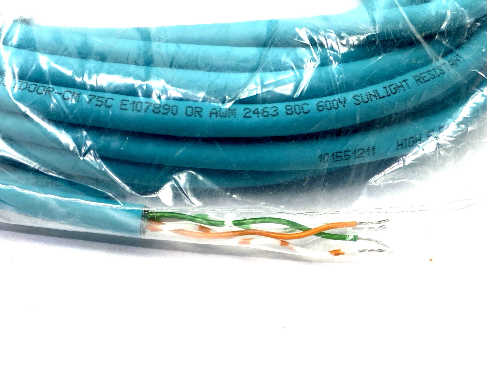 Turck RSSD 441-10M Ethernet Cordset M12 Male 4-Pin 10m U-02496 - Maverick Industrial Sales