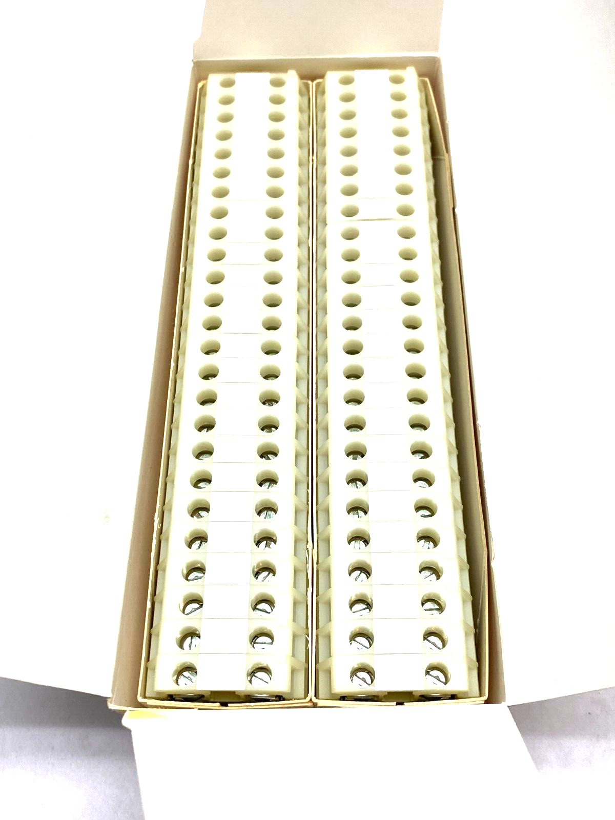 Allen Bradley 1492-HM3 Ser. A Finger-Safe Terminal Block White BOX OF 50 - Maverick Industrial Sales