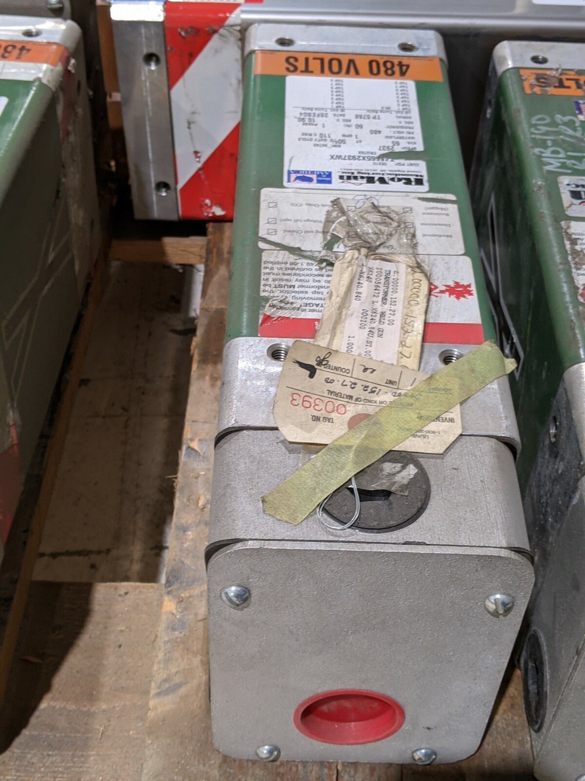 Roman T48665X2937WX Welding Transformer 65kVA 480V 88:2 1GPM - Maverick Industrial Sales