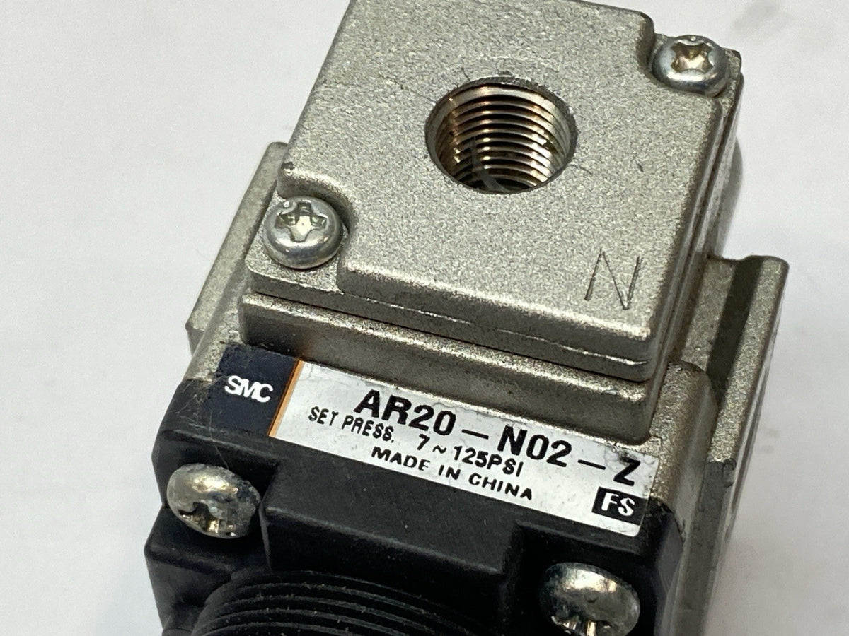 SMC AR20-N02-Z Pneumatic Modular Pressure Regulator 1/4" NPT - Maverick Industrial Sales