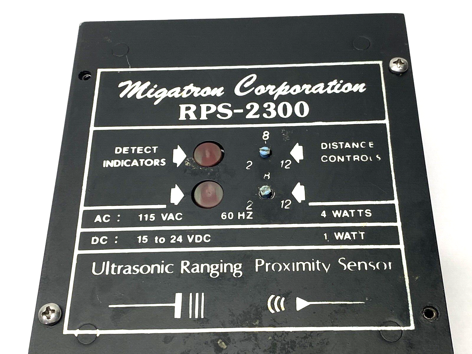 Migatron RPS-2300 Ultrasonic Ranging Proximity Sensor - Maverick Industrial Sales