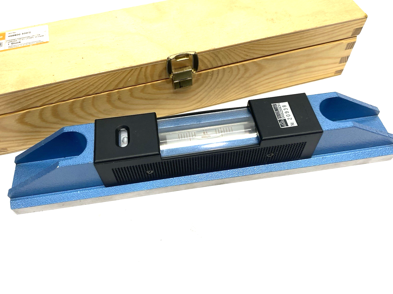 Hoffmann Group 468800 300/2 Shaft Spirit Level Base Length×Accuracy: 300/2 mm - Maverick Industrial Sales