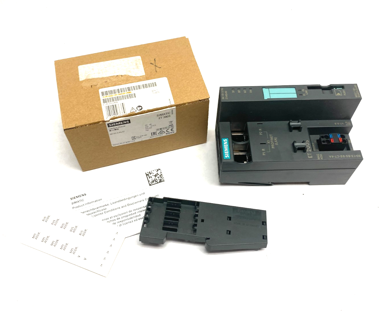 Siemens 6ES7151-3AA23-0AB0 SIMATIC DP Interface Module IM 151-3 PN ST - Maverick Industrial Sales