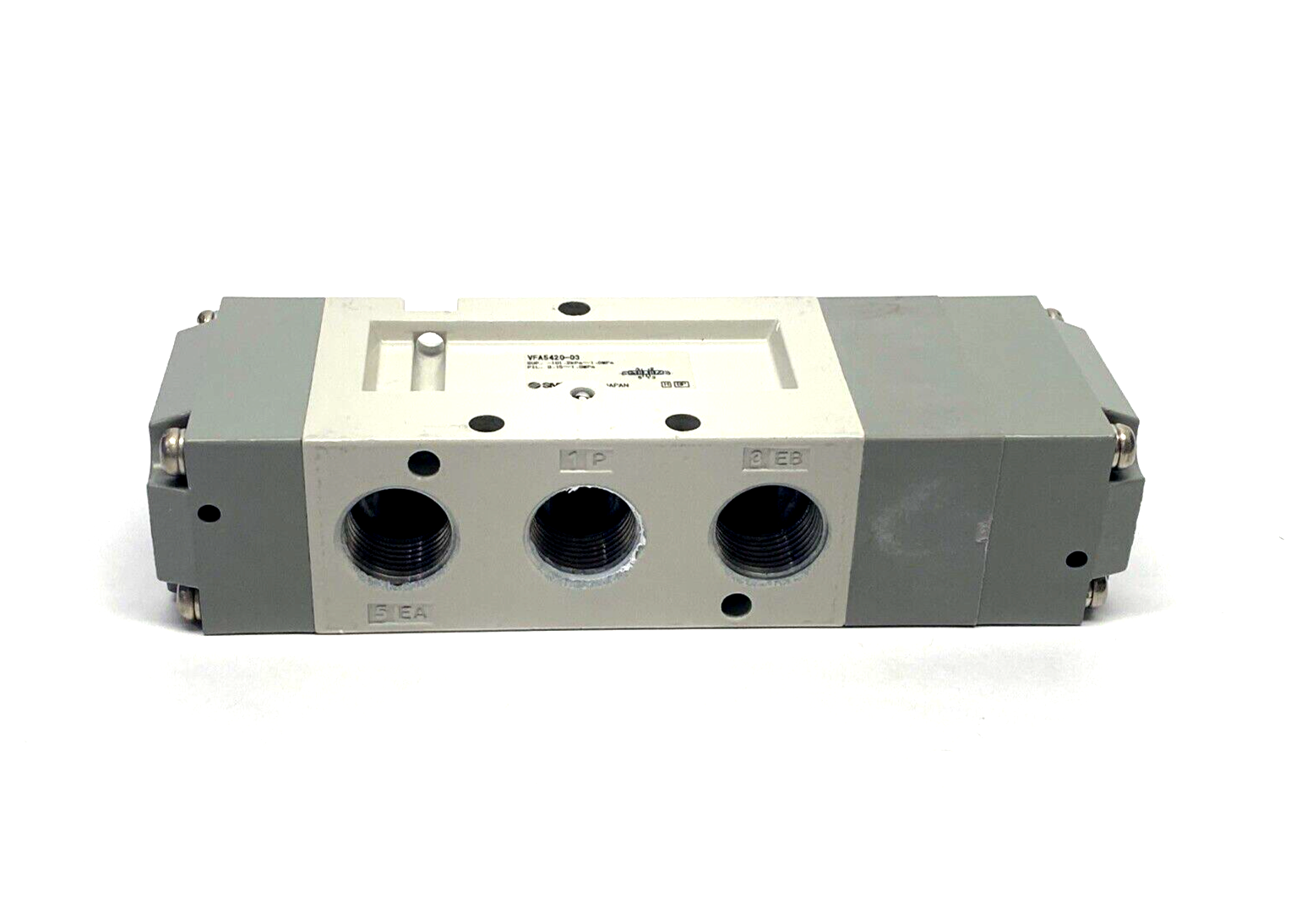 SMC VFA5420-03 Pneumatic Valve 3-Position 3/8" Ports - Maverick Industrial Sales