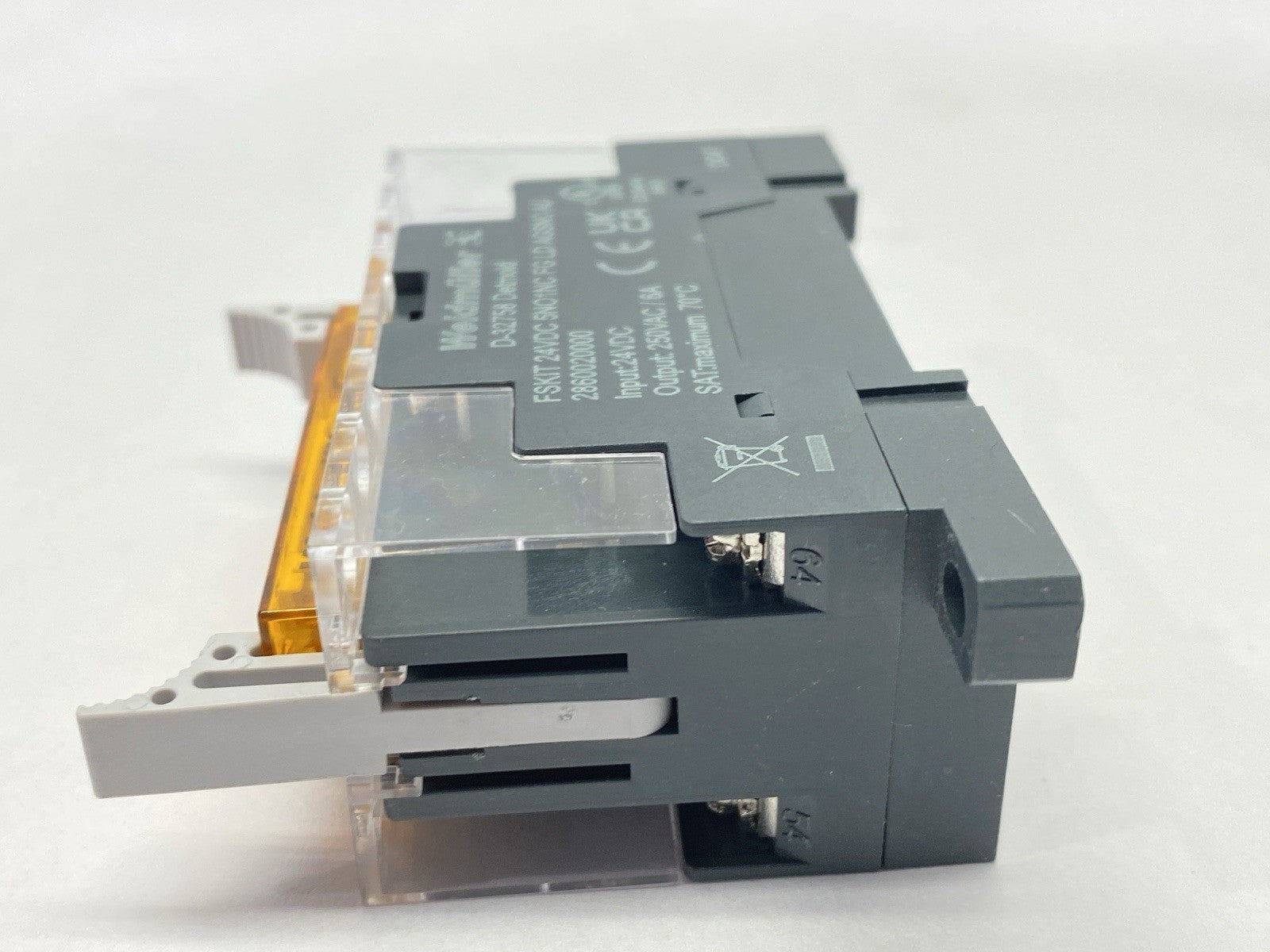 Weidmuller FSKIT 24VDC 5NO1NC FG LD AGSNO AU Relay Module 6A 24VDC 2860020000 - Maverick Industrial Sales