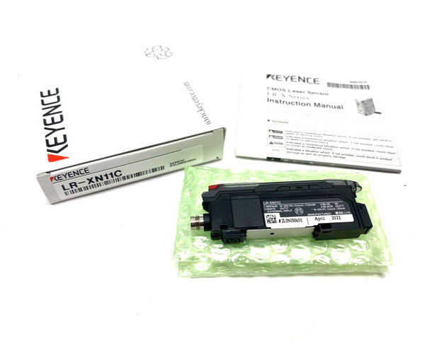 Keyence LR-XN11C Laser Amplifier Main Unit M8 Connector Type - Maverick Industrial Sales