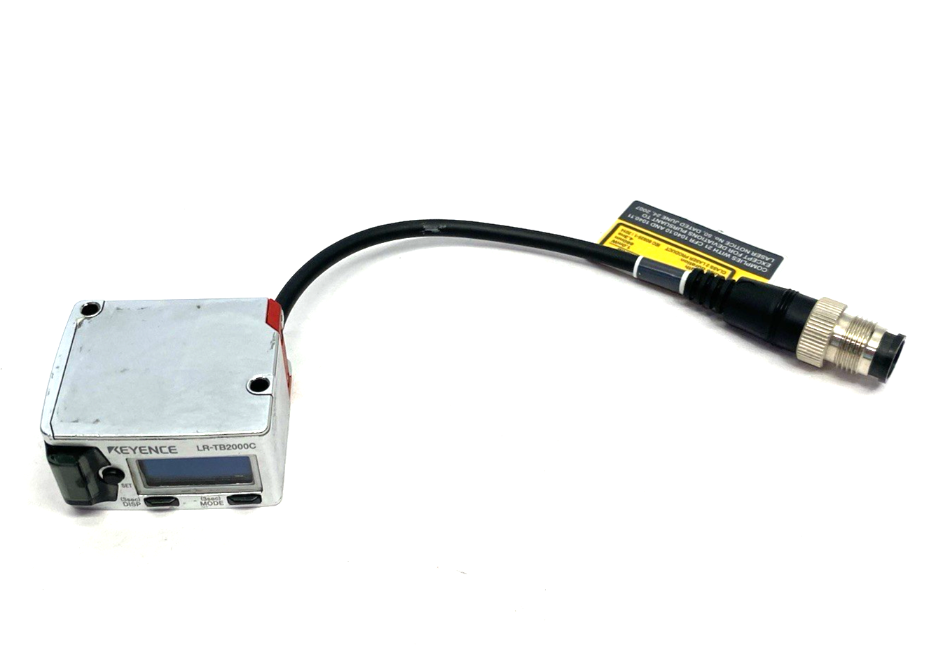 LR-TB2000C | Keyence All-Purpose Class 2 Laser Sensor, Detection Distance 2 m - Used - Maverick Industrial Sales