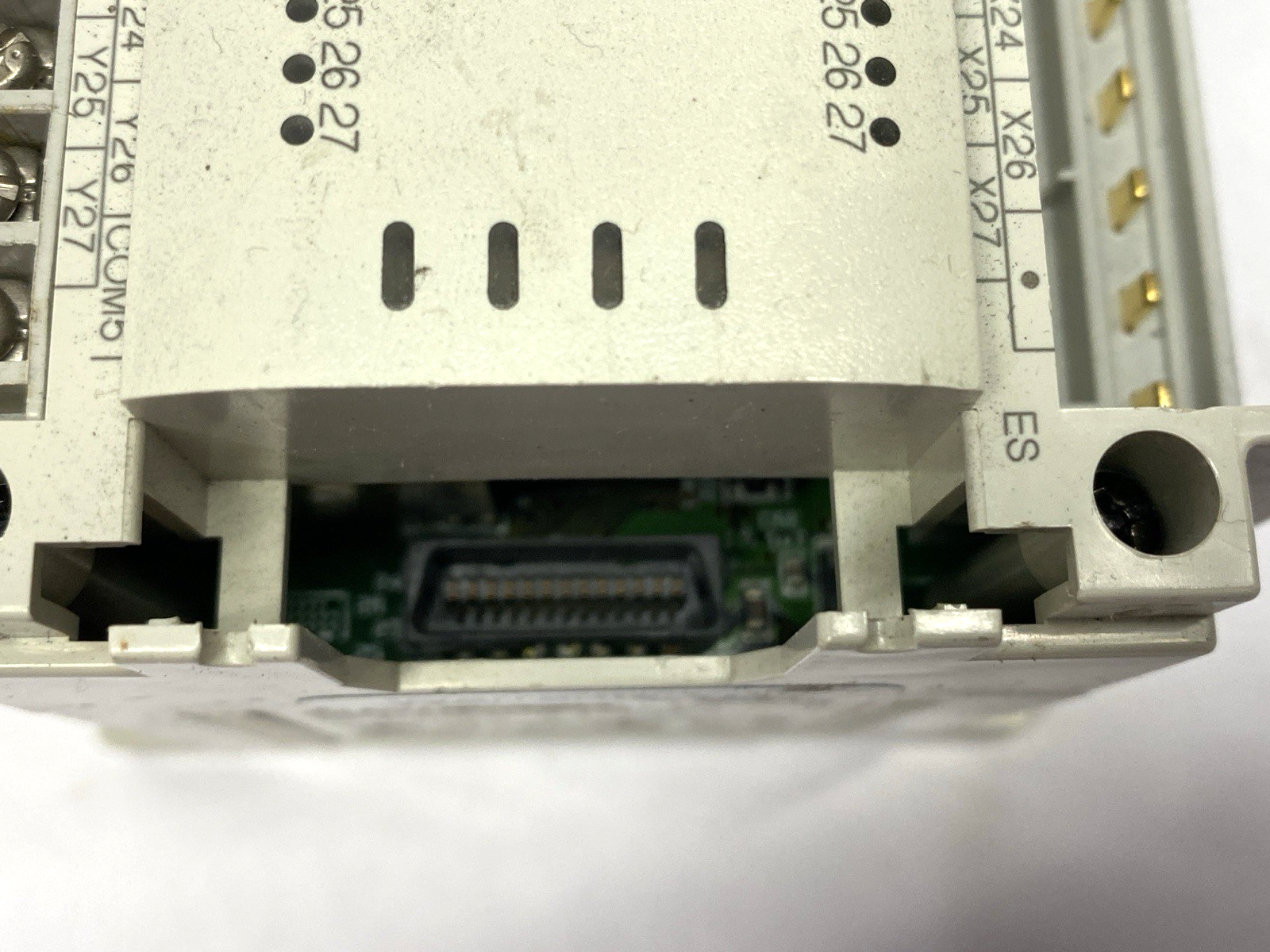 FX2N-48MR-ES/UL | Mitsubishi MELSEC Digital Input Output Module MISSING COVERS - Used - Maverick Industrial Sales
