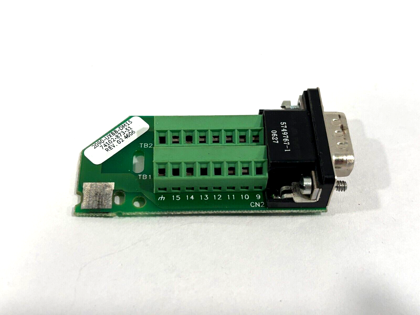 Allen Bradley 2090-UXBB-DM15 Rev. 02, Servo Cable Accessory Connector, 15-Pin - Maverick Industrial Sales