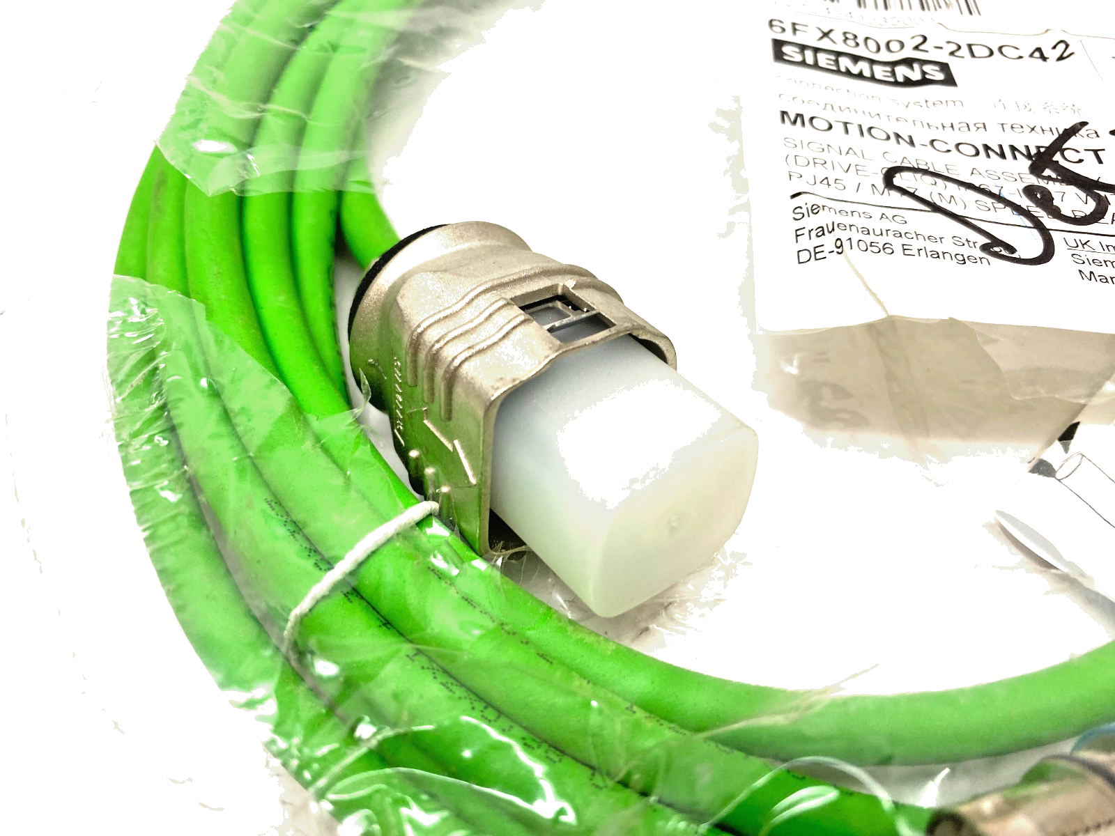 Siemens 6FX8002-2DC42-1AF0 Motion-Connect 800Plus Drive-Cliq Signal Cable Assem. - Maverick Industrial Sales