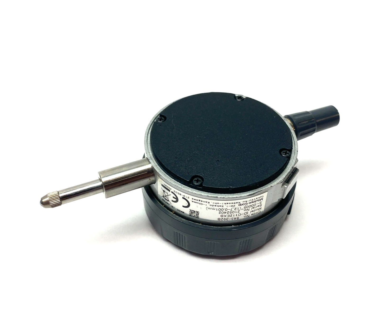 Mitutoyo 543-392B ABSOLUTE Digimatic Indicator ID-C1112EXB 12.7mm NO BATTERY - Maverick Industrial Sales