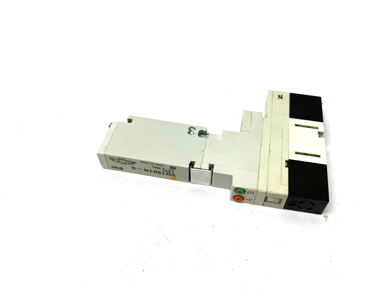 SMC VQ1301N-5 Solenoid Valve, 3-Position Closed Center, 0.2-0.7MPa, 24VDC - Maverick Industrial Sales