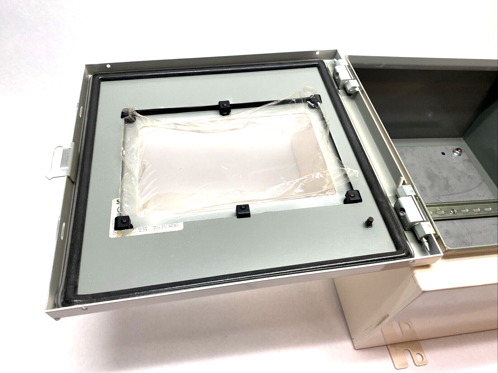 Saginaw Control SCE-16H1608LP Wall-Mount Nema 4 LP Enclosure w/Window 16"x16"x8" - Maverick Industrial Sales