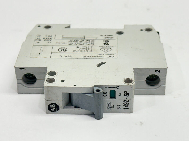 Allen Bradley 1492-SP1B040 Ser C Circuit Breaker 4A 240/415 VAC - Maverick Industrial Sales