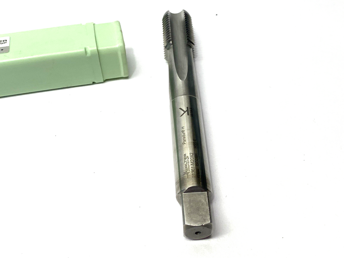 Walter Prototyp 21361-M20X2 Paradur® H Metric Shank Machine Tap HSS-E 5077460 - Maverick Industrial Sales