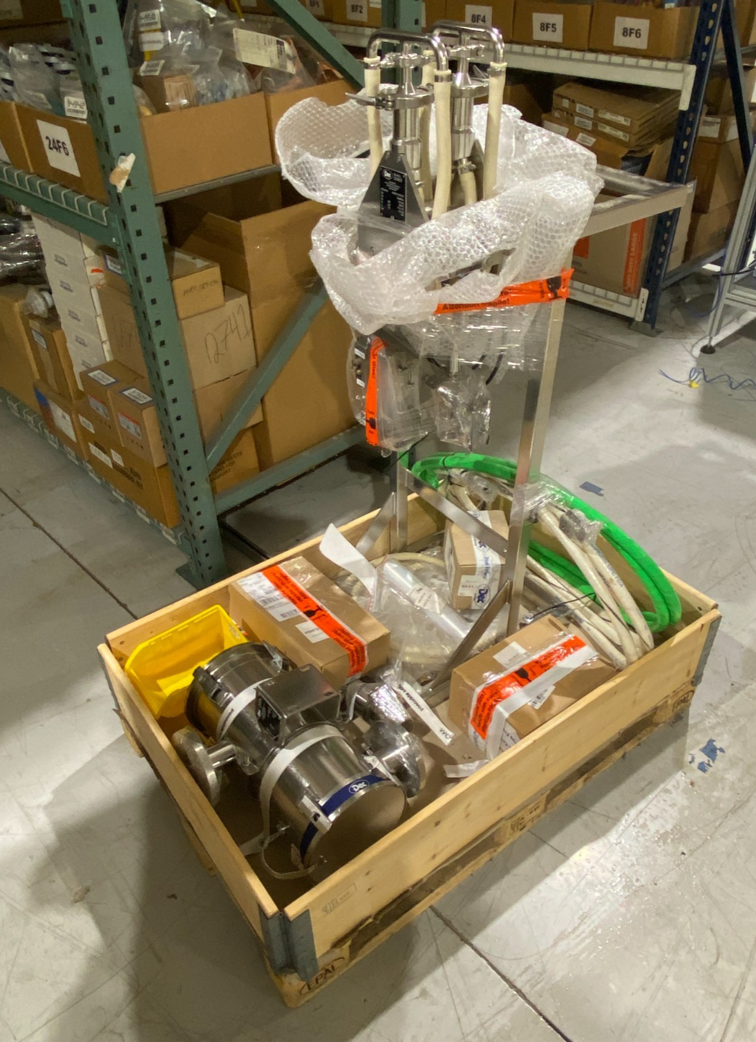 PFL 100 | DEC Group Powderflex Dosing System 2x0.0132gal, w/Safe Change Filter- New - Maverick Industrial Sales