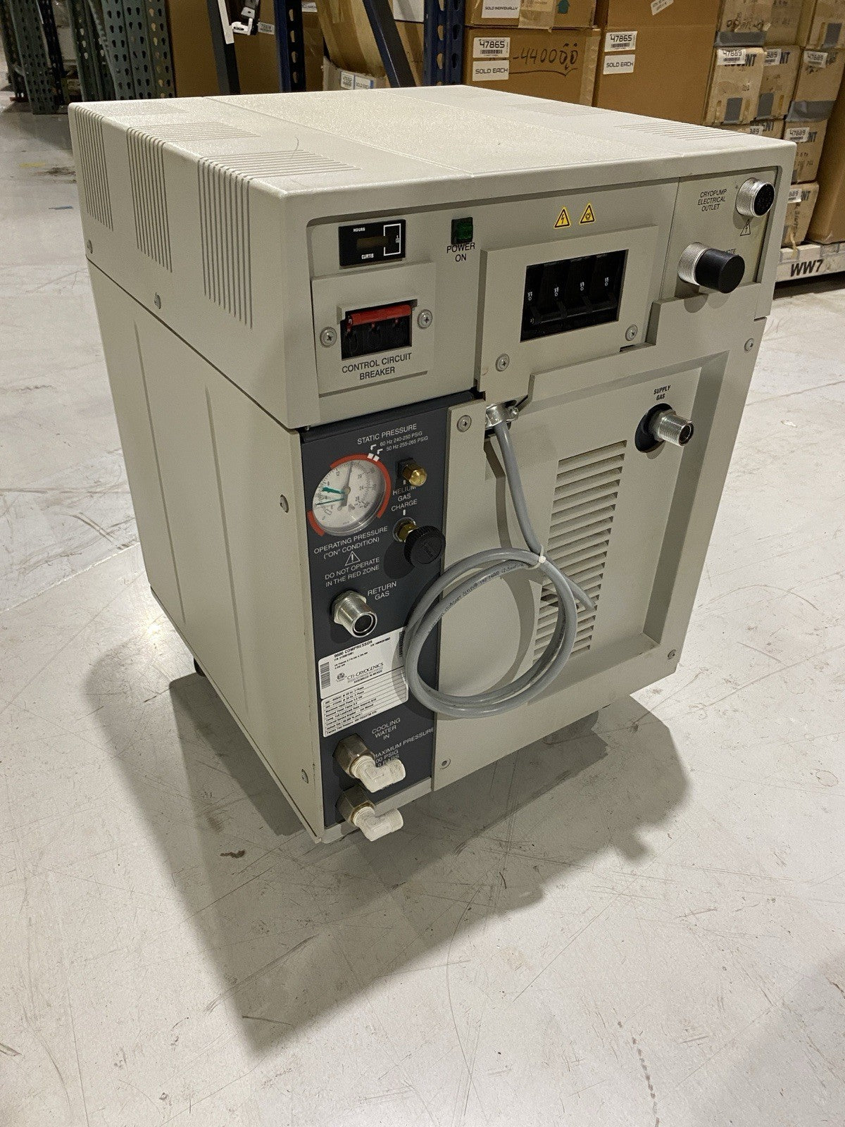 8135901G001 | CTI Cryogenics 9600 Series Compressor 380-460V 3Ph - Used - Maverick Industrial Sales
