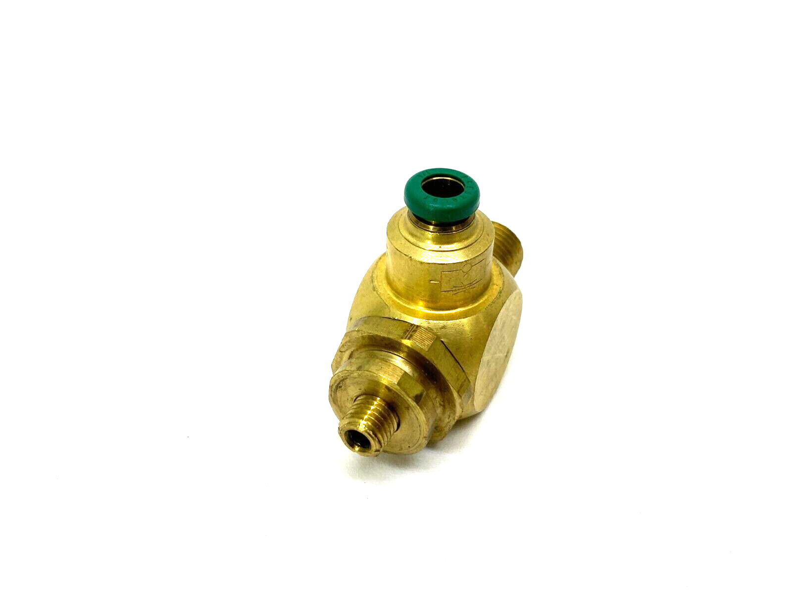 Parker 3251-2525 Brass Flow Control Valve 1/4" Tube 1/4" NPT Thread 32512525 - Maverick Industrial Sales
