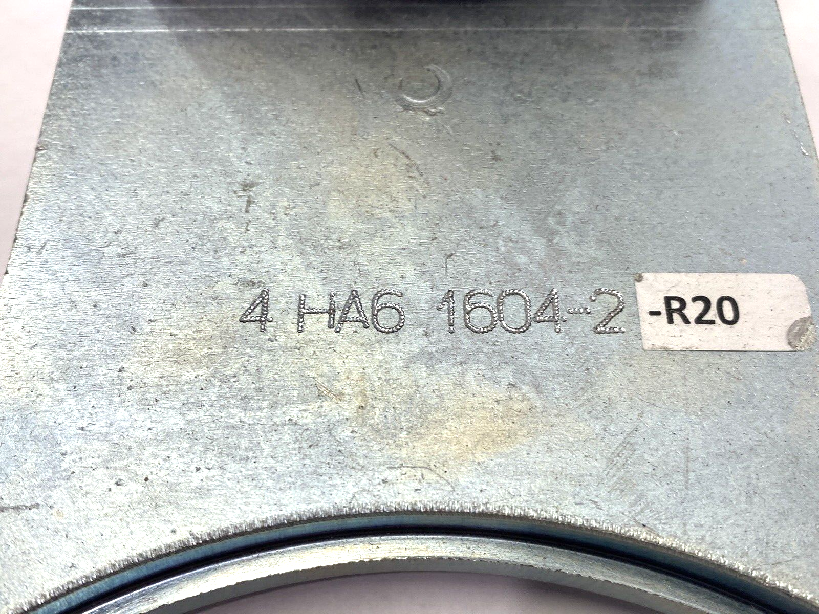 4 HA6 1604-2 Steel Pipe Clamp 6-1/2" Diameter - Maverick Industrial Sales
