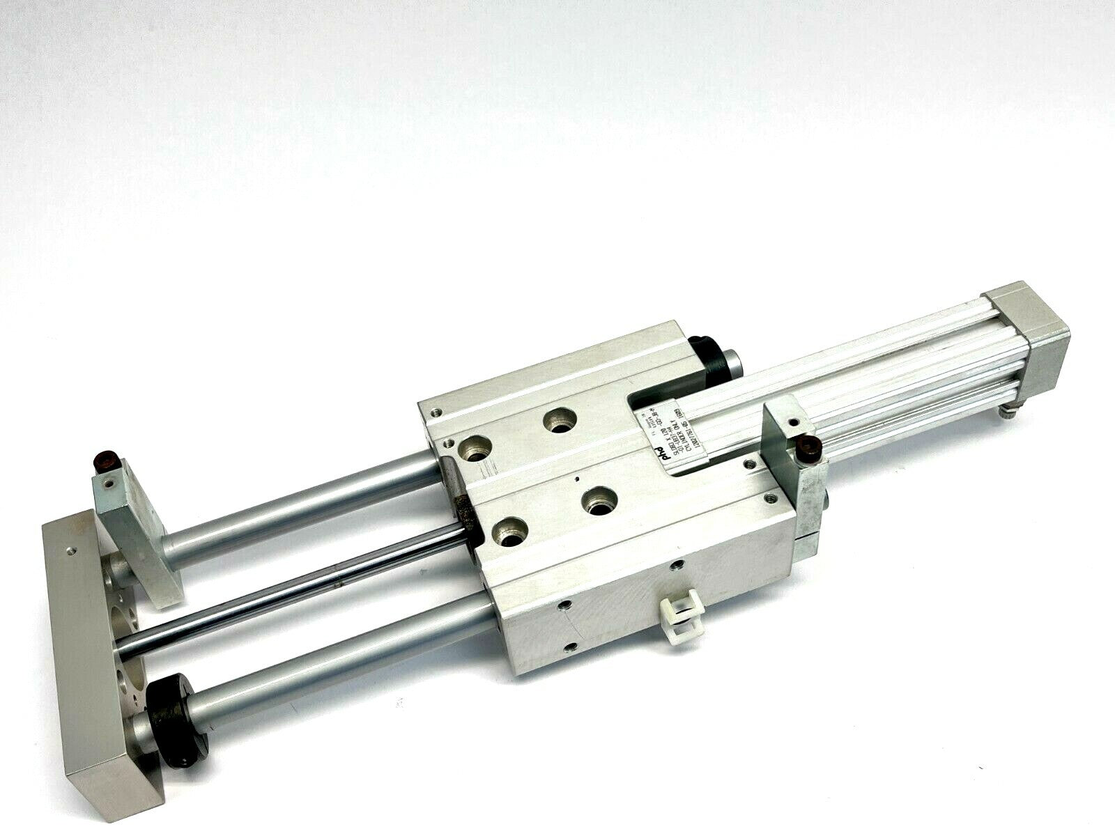 SLD83-X-120-GO-J8-M-Q1-UB37-H4 | PHD Inc Pneumatic Slide Cylinder 12027761 05 - Used - Maverick Industrial Sales