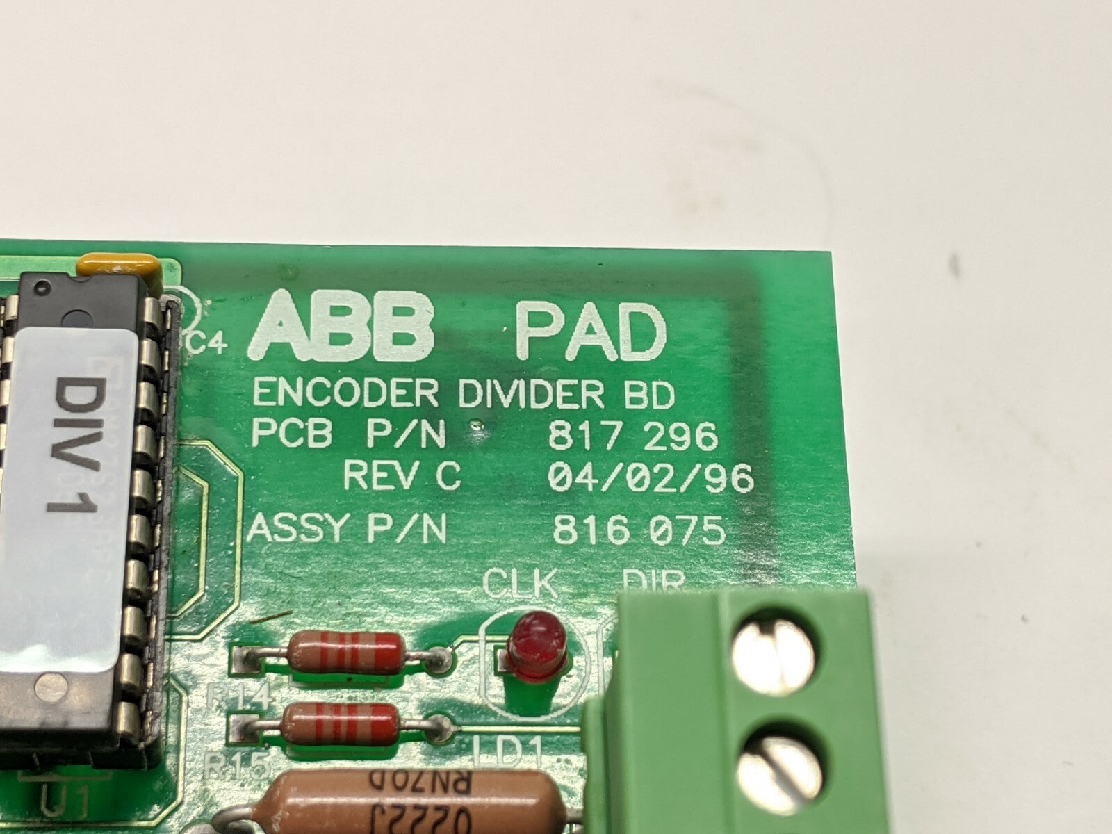 ABB 816-075 Encoder Divider Board - Maverick Industrial Sales