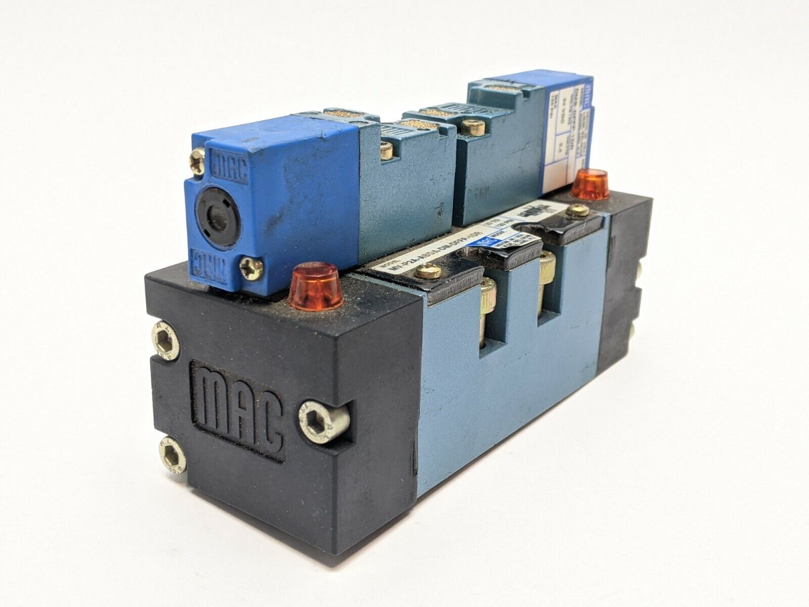 MAC Valves MV-P2A-ABDA-DM-DFFP-1DR Direct Solenoid Operated Valve Dbl Operator - Maverick Industrial Sales