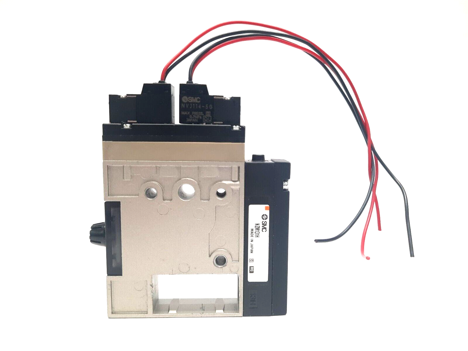 NZM-BA-1KT | SMC NZM131H Vacuum Ejector NVJ114-5LOZ - Used - Maverick Industrial Sales