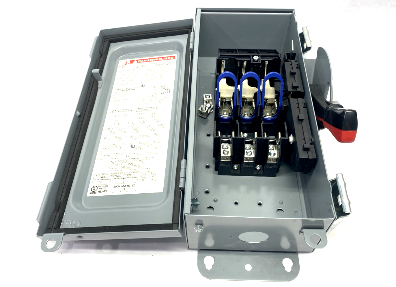 H322AWK | Square D Safety Switch 60A 3P 240V Nema 3R/12 - Used - Maverick Industrial Sales